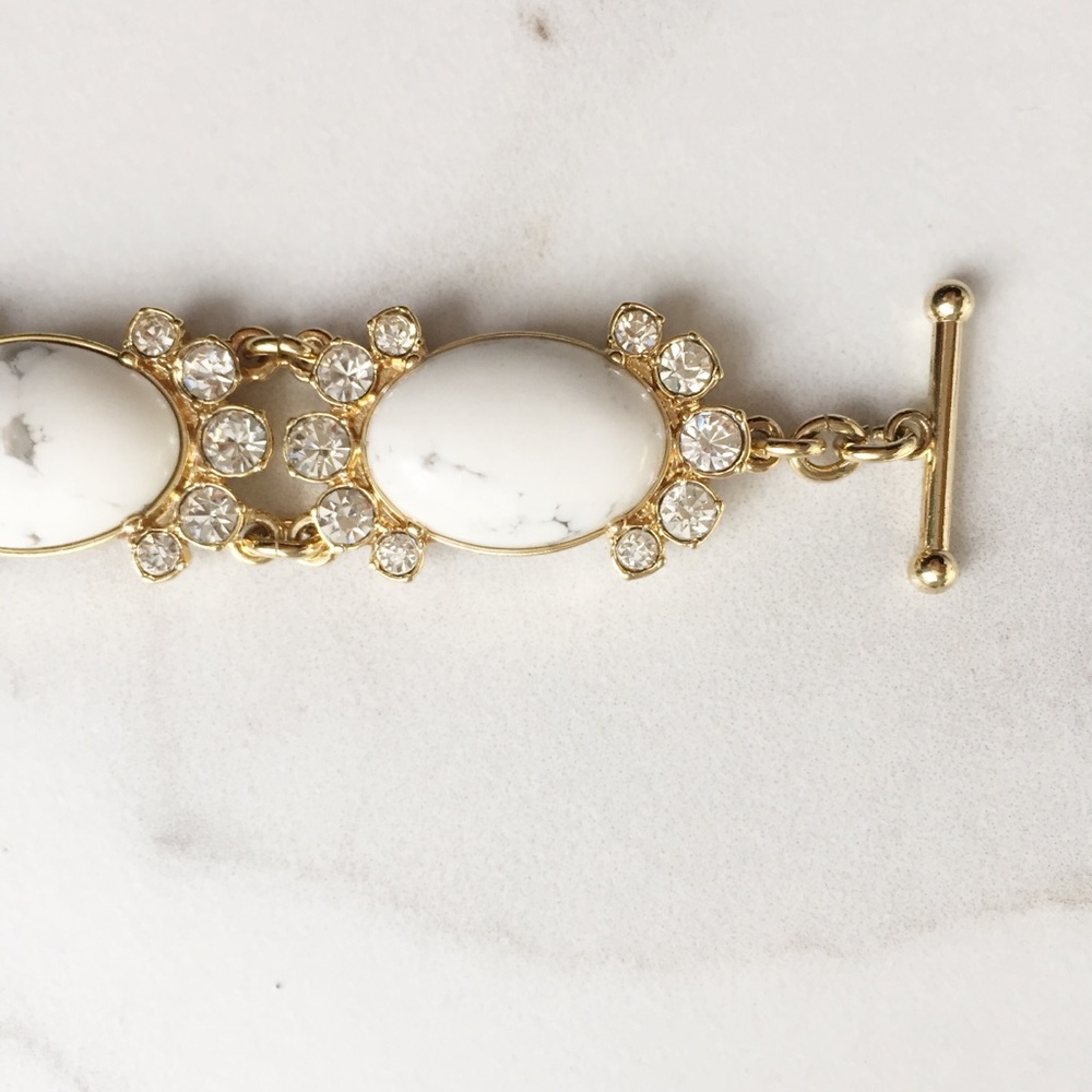 Ann Taylor marble and gold bracelet - Picture 4 of 7